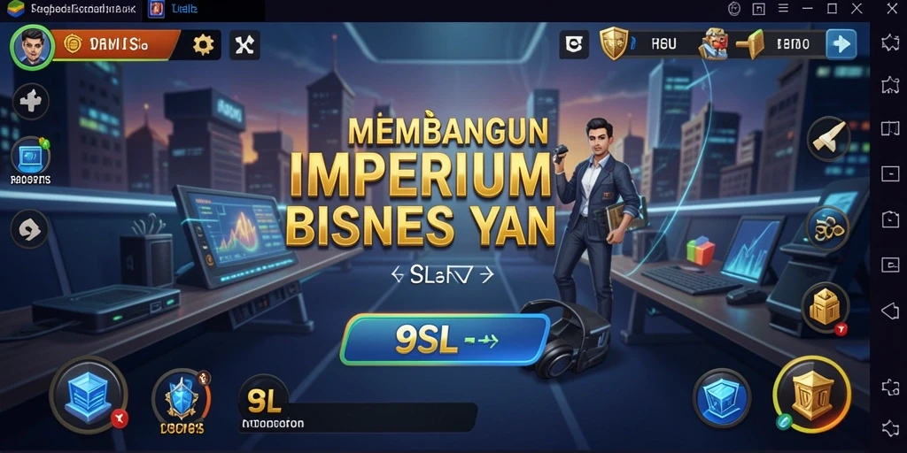 Tampilan menarik dari gameplay Tycoon 9SL yang menggugah selera.
