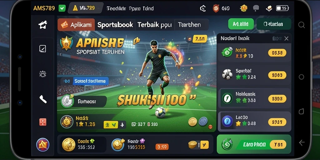 Tampilan utama AMS789 menampilkan berbagai pilihan taruhan dan olahraga.