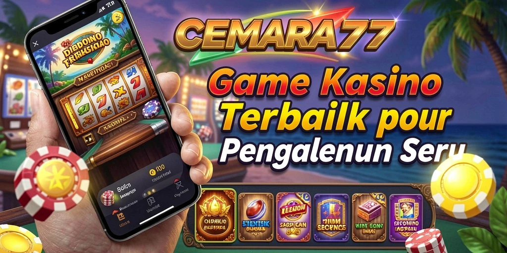 Tangkapan layar gameplay CEMARA777 yang menampilkan suasana kasino yang mendebarkan.