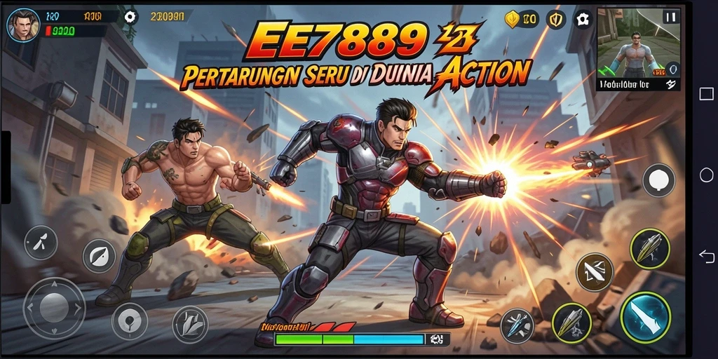 Screenshot menampilkan aksi seru dalam gameplay EE789.