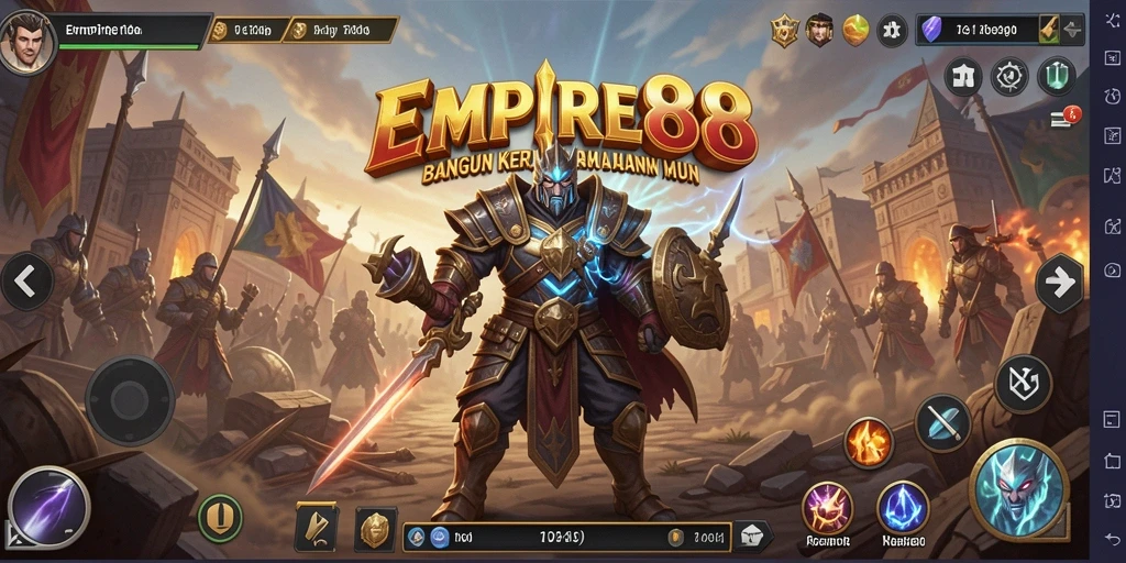 Tampilan gameplay <strong>EMPIRE88</strong> yang memikat dan penuh strategi.
