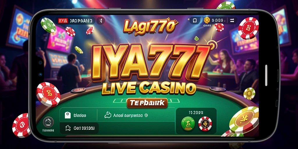 Tampilan menarik dari gameplay Live Casino yang seru.