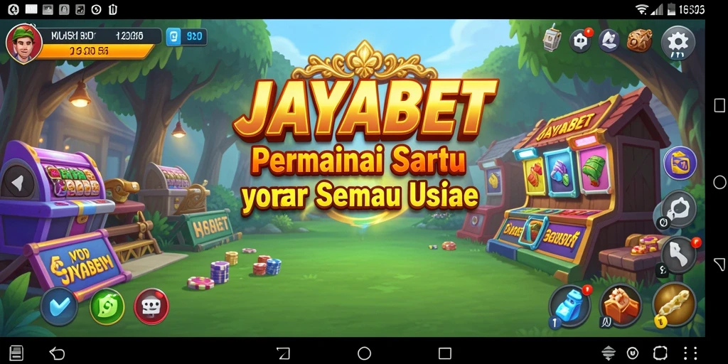 Screenshot JAYABET menampilkan gameplay menarik dan penuh warna.