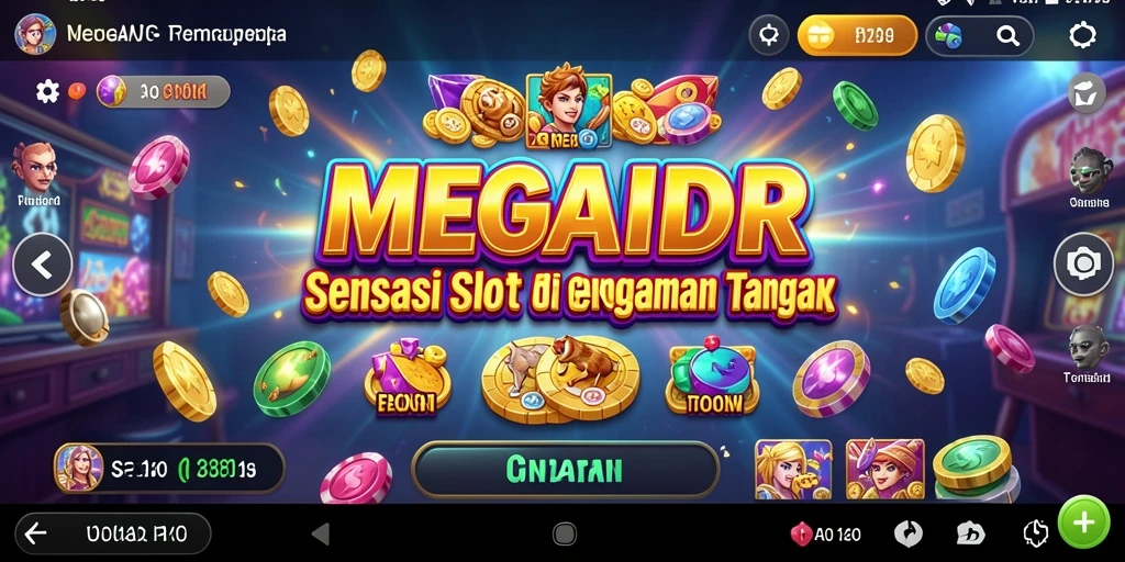 Tampilan menarik dari gameplay MEGAIDR yang menyenangkan.