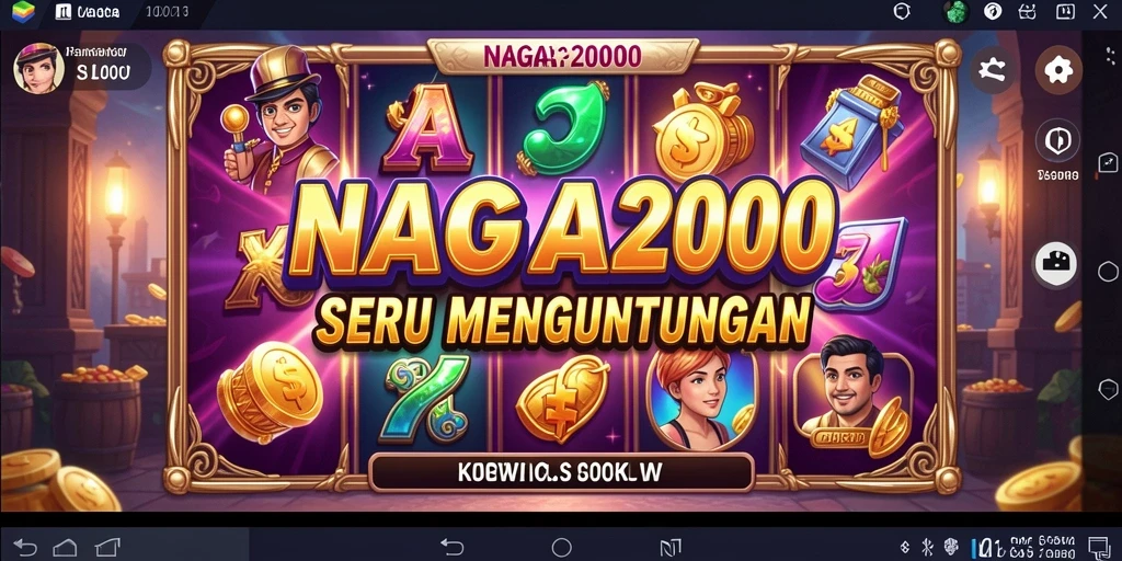 Tampilan menarik dari gameplay NAGA2000 yang seru.
