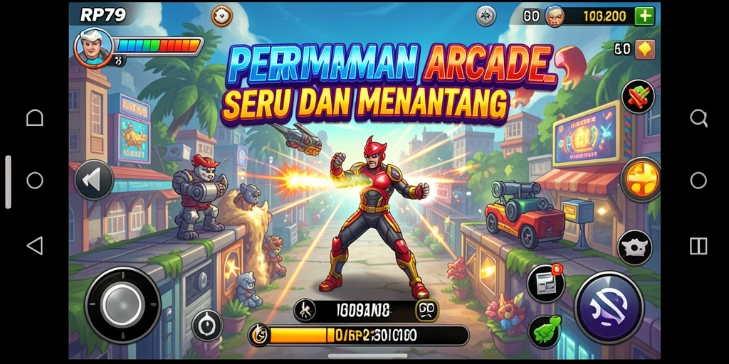 Tampilan gameplay RP79 yang seru dan penuh aksi.