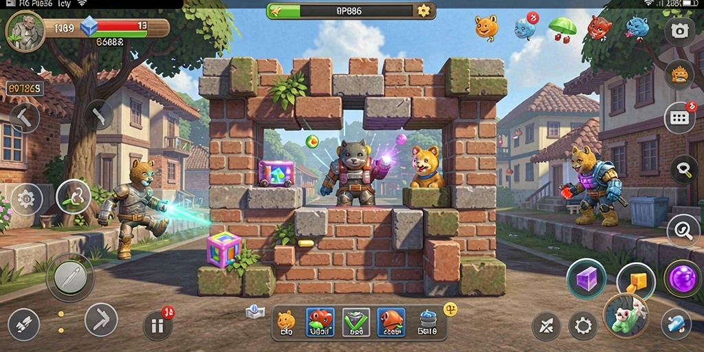 Screenshot gameplay RP886 menampilkan teka-teki yang menantang dan menarik.